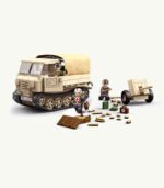 RSO01 tractor, 37mm anti-tank gun model toy