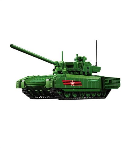 T-14 Armata Tank Building Block Model | ToysArk