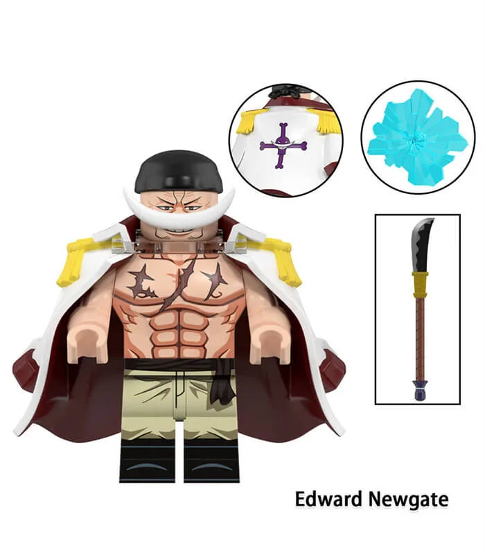 WM6188 One Piece Enel Kaidou Kozuki Oden Minifigs，8 One Piece