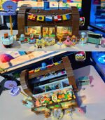 Area x spongebob building blocks,SpongeBob SquarePants Krusty Krab Restaurant Bricks Toys