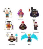 WM6188 One Piece Enel Kaidou Kozuki Oden Minifigs，8 One Piece Minifigs