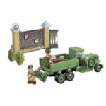 398PCS Military WW2 Scene Building Block Set