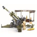 WW2 M777 Light Artillery Gun Bricks Toy