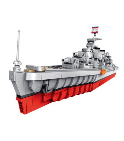 Fletcher Class Destroyer Bricks Model PANLOS 637006