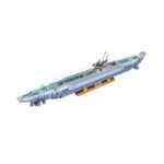 German VIIC U-552 submarine bricks model