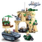 Battle of Iwo Jima WW 2 Military Building Blocks Set