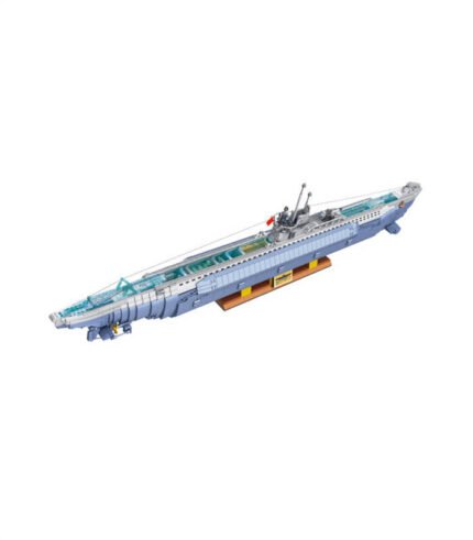 German VIIC U-552 submarine bricks model