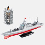 055 Destroyer bricks model 1721 Pcs Navy modern warship building blocks toys | ToysArk