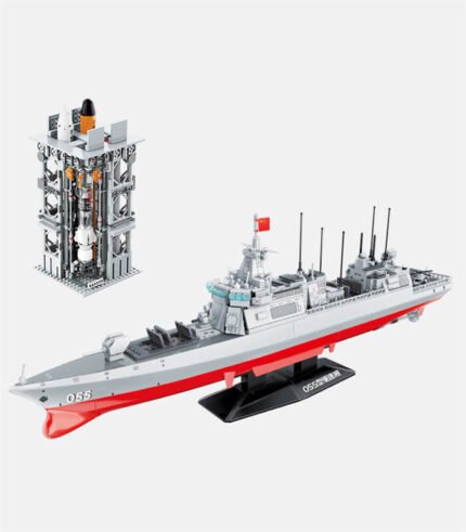 055 Destroyer bricks model 1721 Pcs Navy modern warship building blocks toys | ToysArk QMAN 23015 055 Destroyer