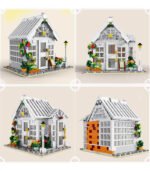 stem city street building blocks,Sunshine Flower Store LED Bricks Toy , 1593pcs,STEM City Street Puzzle Toys