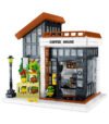 Stem city street building blocks，Building Blocks Coffee Shop Set with led lights, 1512 pcs, STEM City Street Puzzle Toys for Adults and Kids (Copy)
