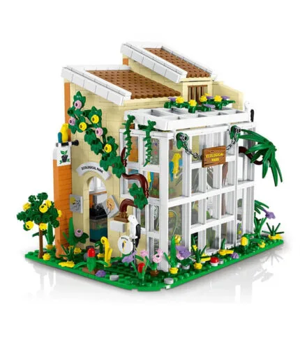 Eco Garden Building Blocks - Modern Sustainable House Model