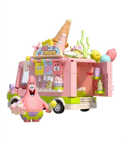 Sembo SpongeBob bricks SpongeBob Ice Cream Truck