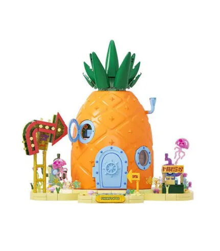 Area-X SpongeBob Pineapple House - Licensed Building Block Set