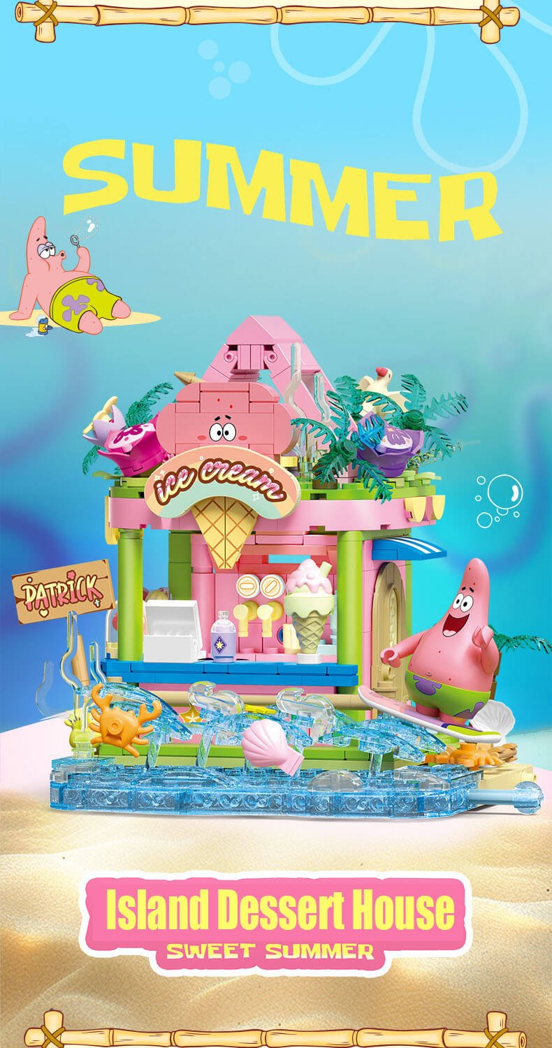 Patrick Star Dessert House Surf Shop