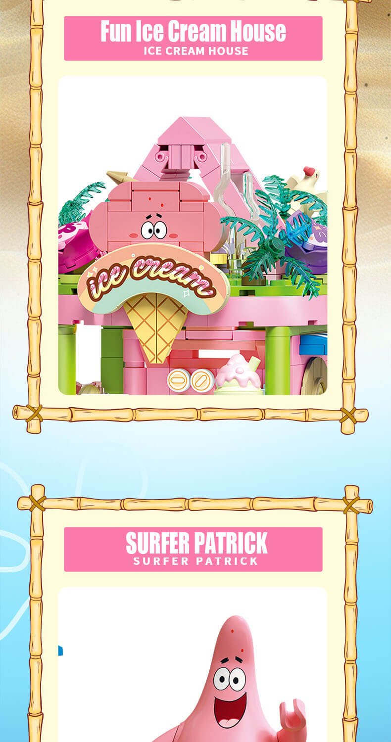 Patrick Star Dessert House Surf Shop