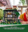 Eco Garden Building Blocks, Eco House Building Kit with LED Lights