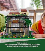 Eco Garden Building Blocks, Eco House Building Kit with LED Lights