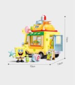 Sembo SpongeBob series bricks SpongeBob Burger Truck