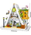 1413 pieces, stem city street building blocks