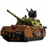 12GO 98002 Maus Super Heavy Tank - 1:24 Scale WWII Military Bricks
