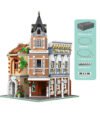 Afternoon tea leisure restaurant building block toys