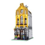 Ice cream shop building block toy set with lights| Toysark