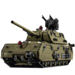 12GO 98001 Maus Super Heavy RC Tank building block set（Camouflage Dot Desert Edition）