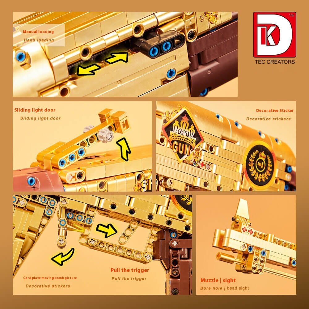 Rifle building block Toy