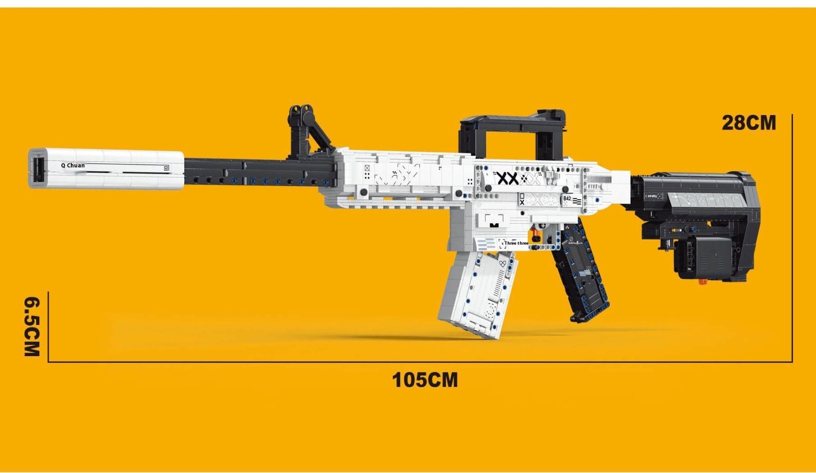 building block Rifle Toy
