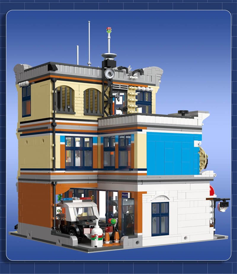 Street Scene Modular Building Block Set