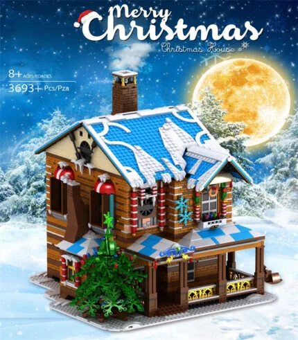Christmas House Bricks Toy | Toysarkbricks