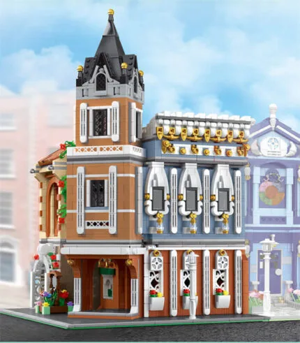 Afternoon tea leisure restaurant building block toys