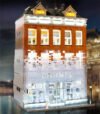 Crystal Palace Store Building Blocks Toy Set with Lights
