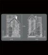 Modern Library Building block Set