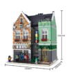 Bike Shop City Street Modular Building Block Set