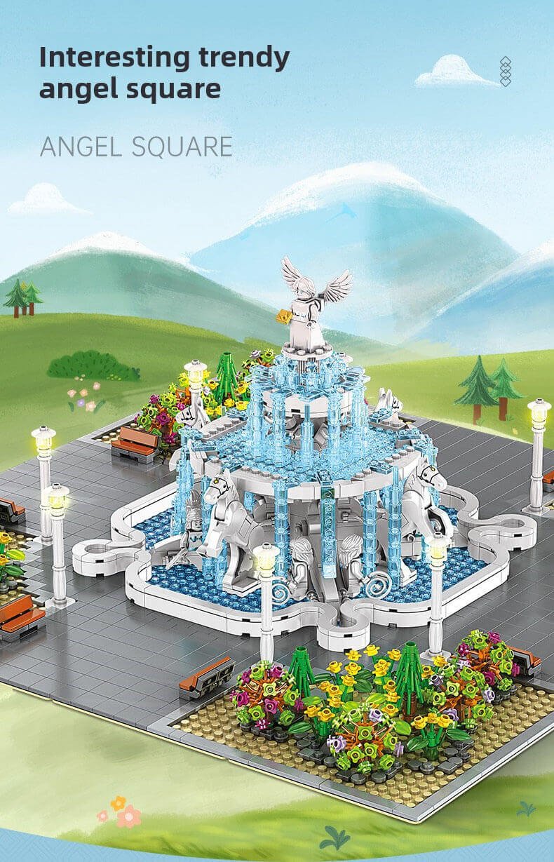 Mould king 16003 Angel Fountain Square