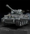 12GO 97008 German WWII Tiger Heavy Tank (Gray Version)