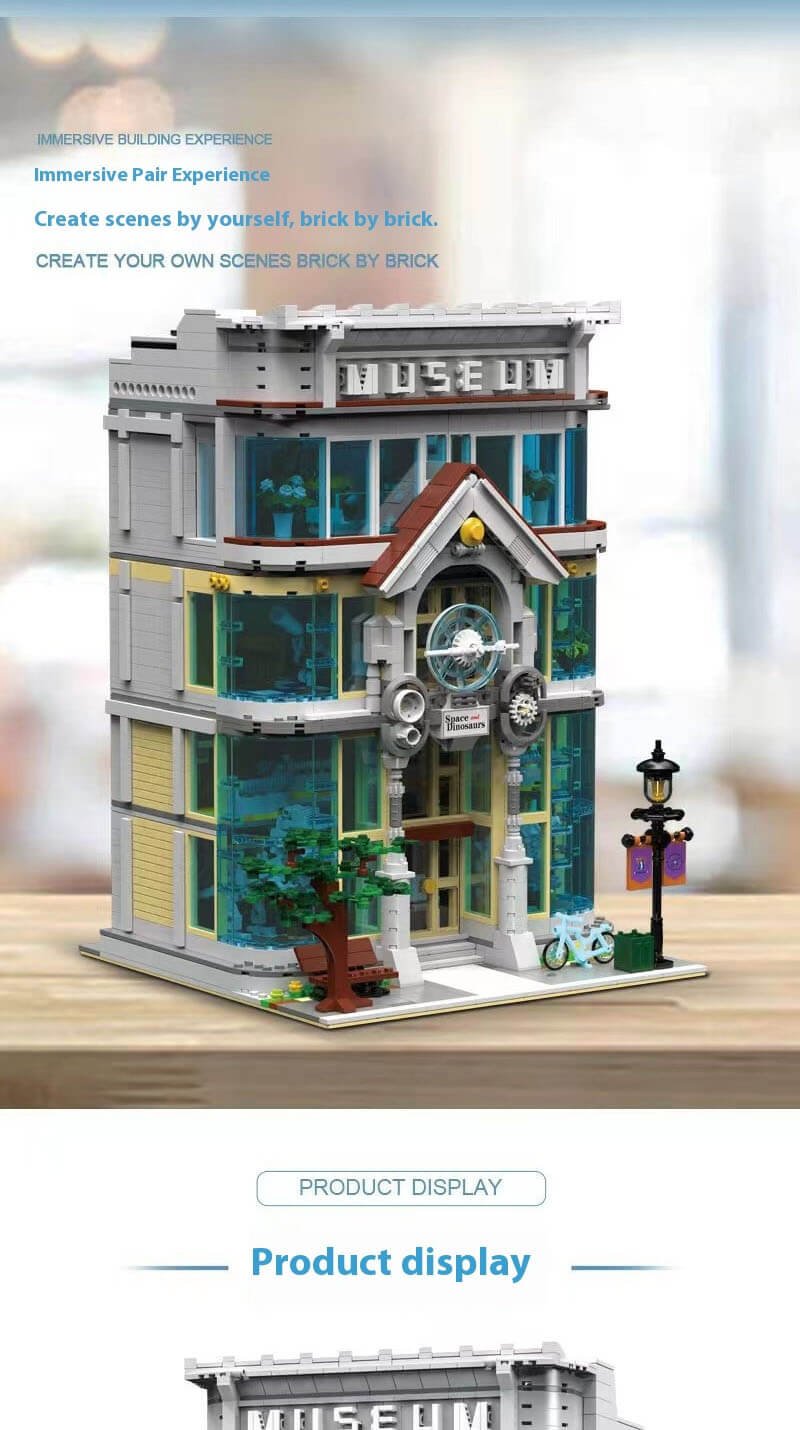 Xmork 10206 Science Museum Building Blocks Toys