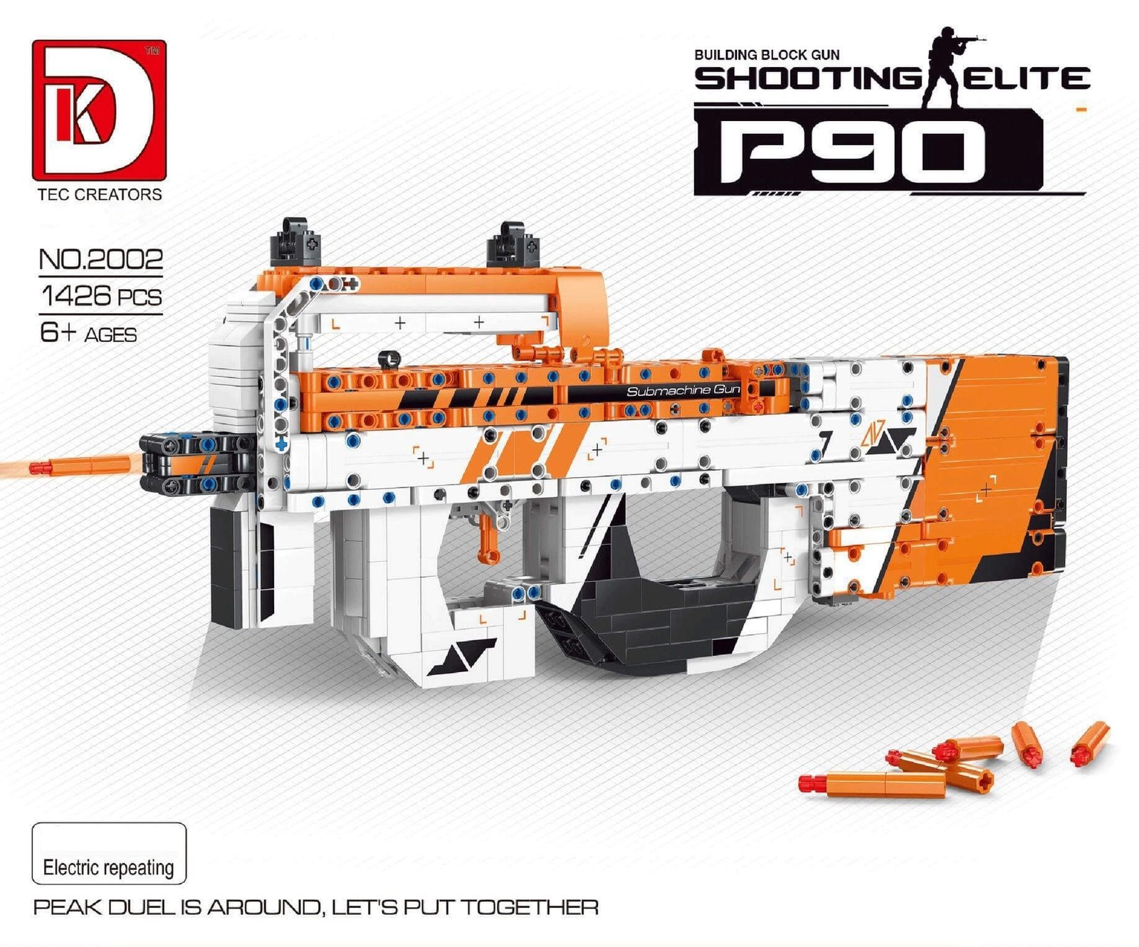 DK TEC CREATORS 2002 P90 Submachine gun
