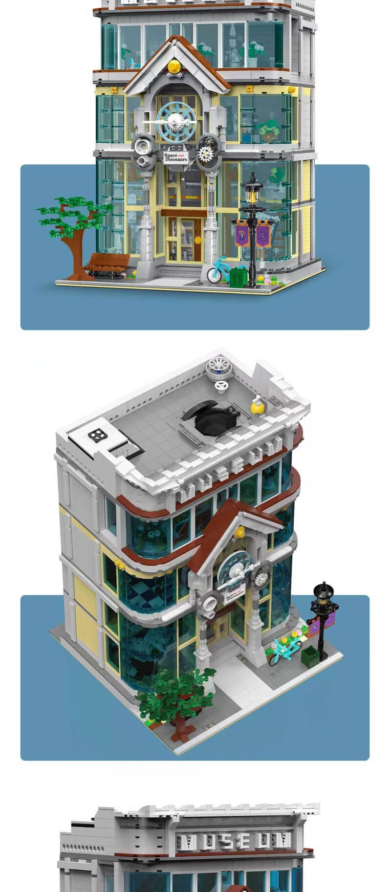 Xmork 10206 Science Museum Building Blocks Toys