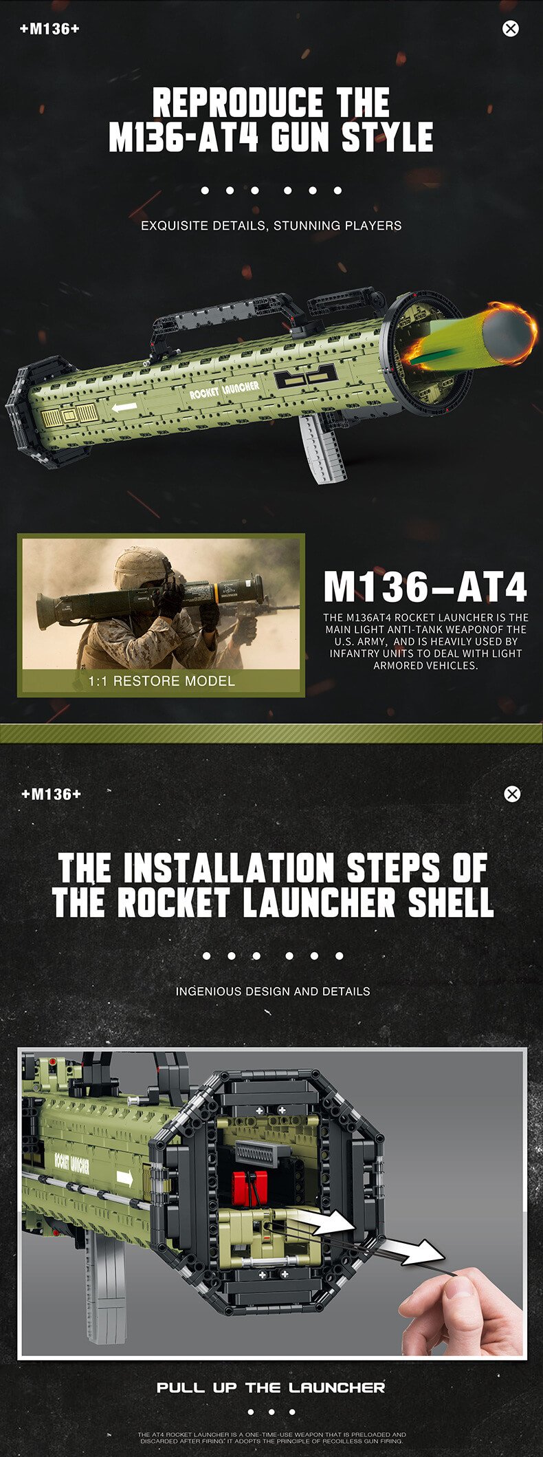 military building block