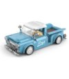 Power block retro pickup truck building block set 297-pcs|ToysArk