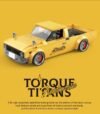 Power Block Retro Pickup Truck Building Block Set 324-pcs