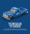 1:32 Power block 392-piece pickup truck building set