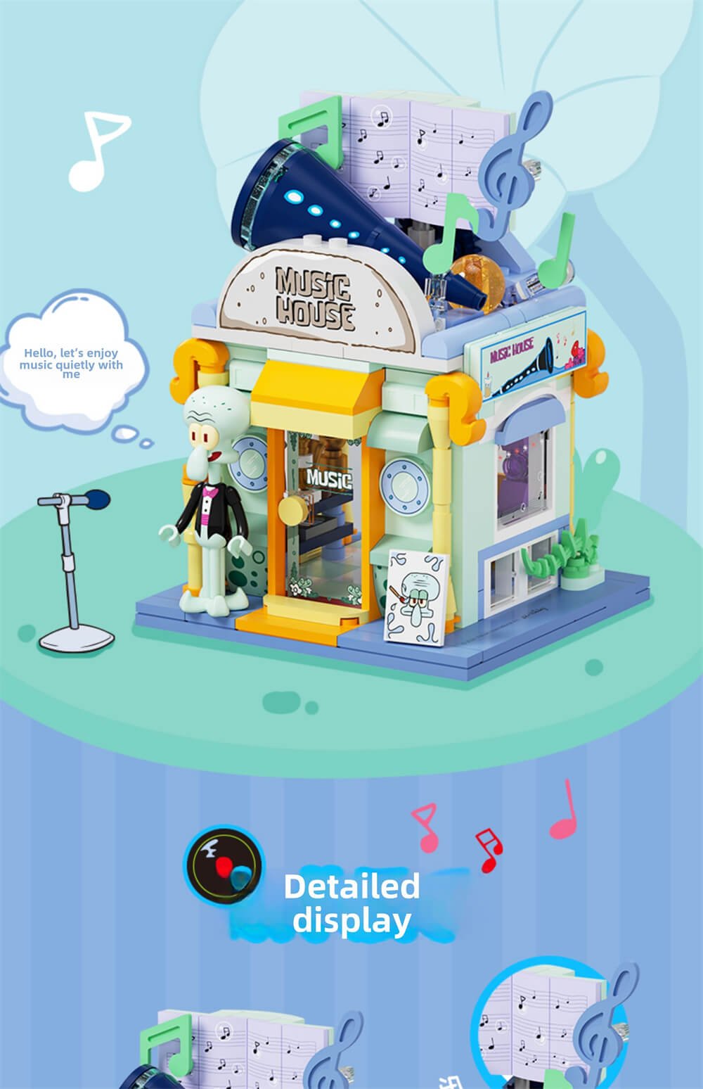 AREA-X SpongeBob SquarePants funny shop AB0056 AB0057 AB0058 AB0059