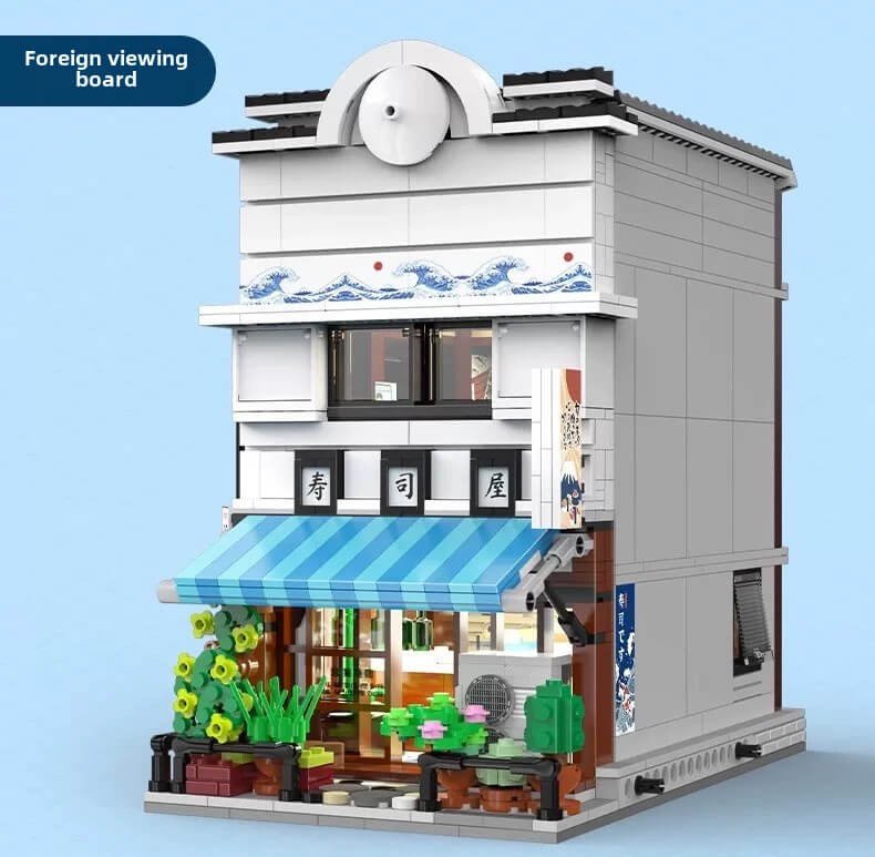 CaDA C66018 Japanese Sushi Restaurant with lighting