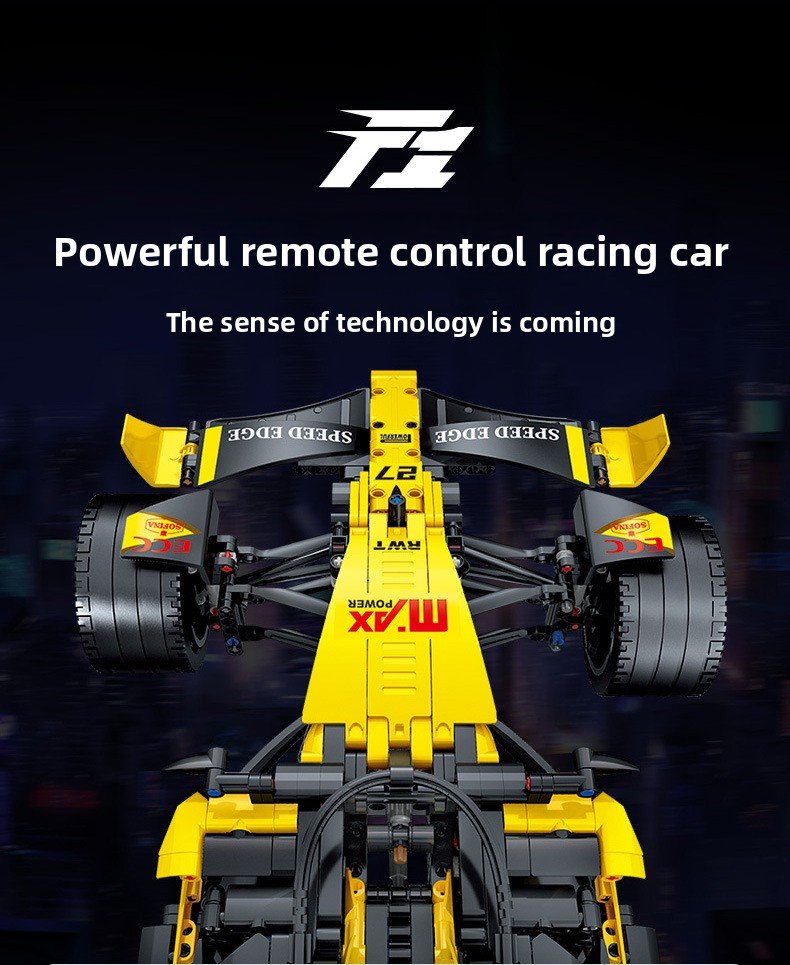 LHCX JKC7205 Renault F1 remote control building block racing car