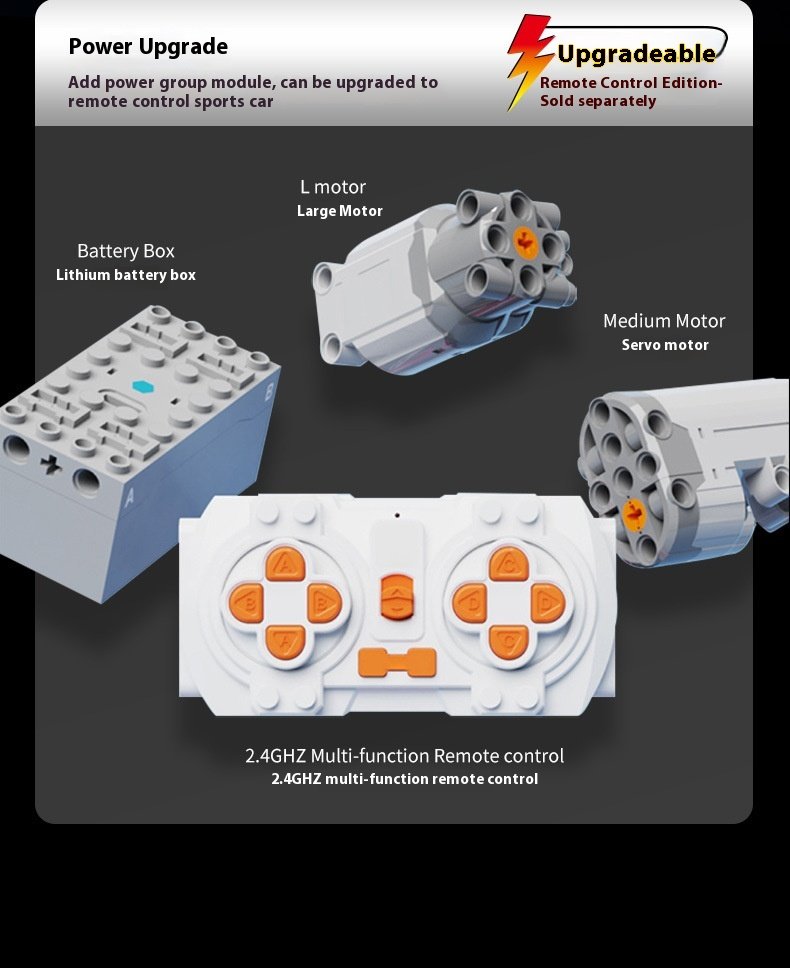 LHCX JKC7205 Renault F1 remote control building block racing car