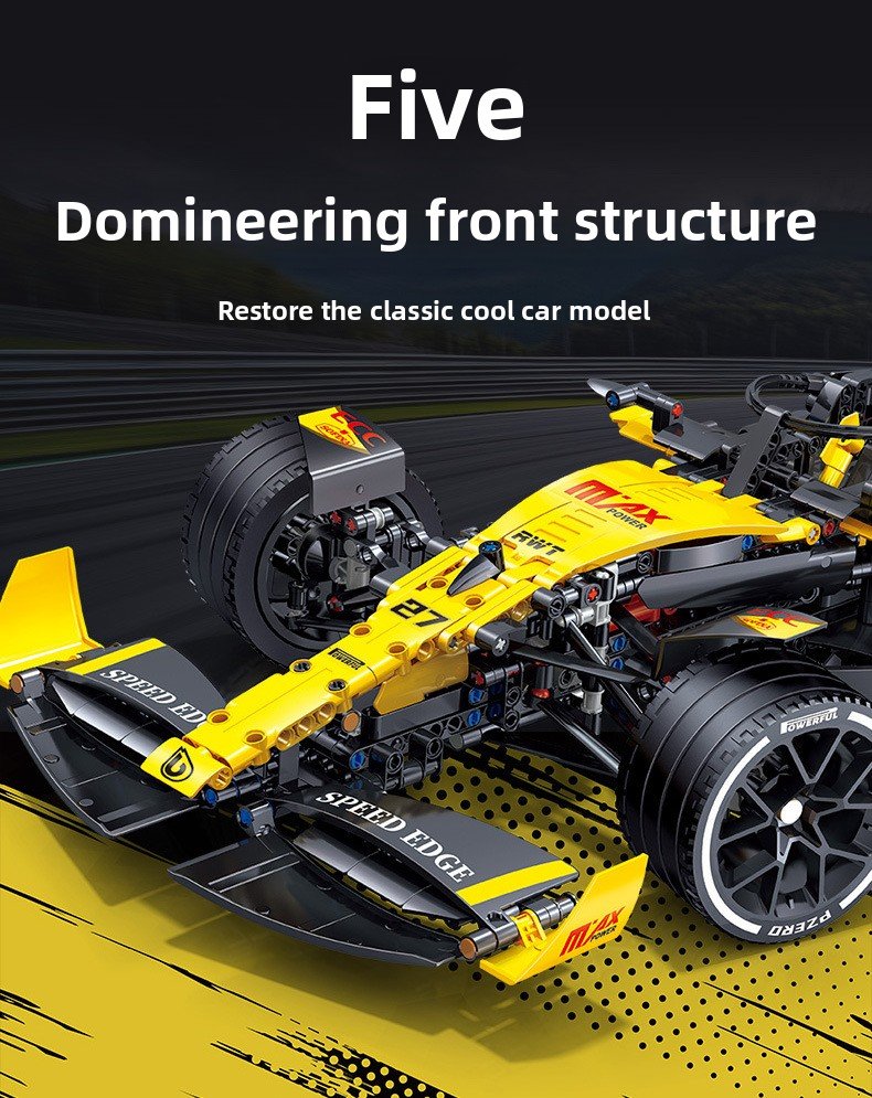 LHCX JKC7205 Renault F1 remote control building block racing car